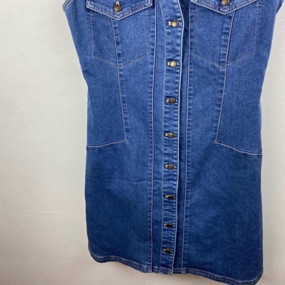 Women’s Free People Denim Dress - Picture 4 of 7